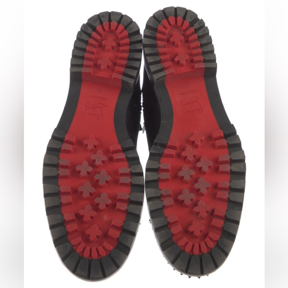 Christian Louboutin leather Combat Boots - Picture 6 of 7